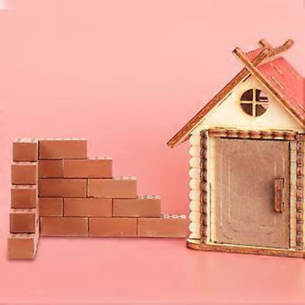 20 kpl DIY Pienois Tiilimalli Simulaatio Tiilimallit Pienet Tiilimallit