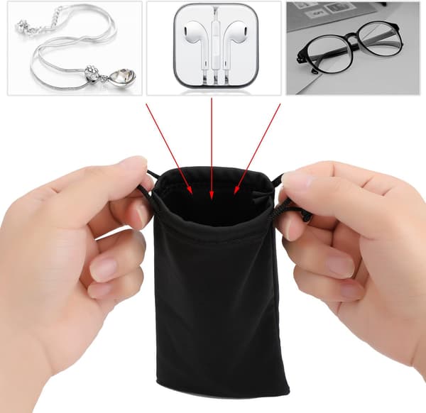 Mikrofiber Solbriller Brilleetui Pose 10 Pak, Gadgets Rengøring
