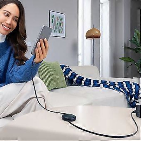Infällbar USB C-kabel, PD60W USB C till USB C DataSync Snabbladdningssladd Typ C Laddarkabel för Telefoner Bärbara datorer Svart Black