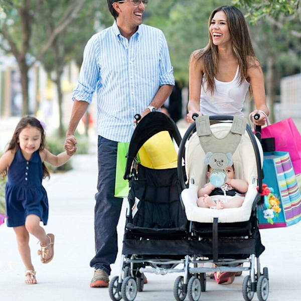 Elefanter Baby Flaskeholder - Drikkefodringsholder Rem Justerbar