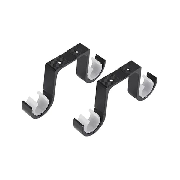 Gardinstangfeste - Brakett i aluminium - Svart，，S