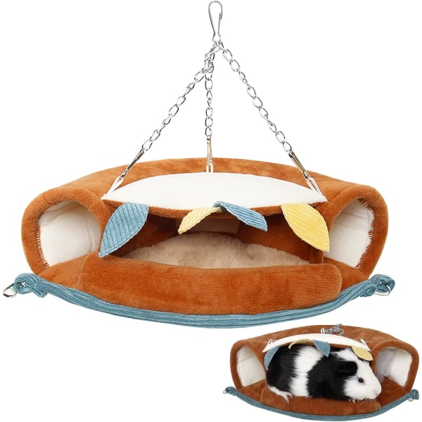 Hamster seng tunnel hengekøye tunnel hengekøye tunnel vinter varm pels