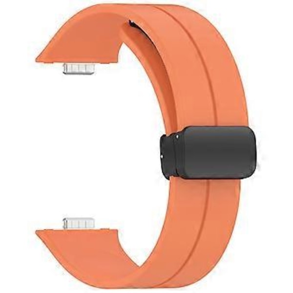 Til Huawei Watch Fit 3 Silikone Urrem med Magnetisk Foldespænde Style C