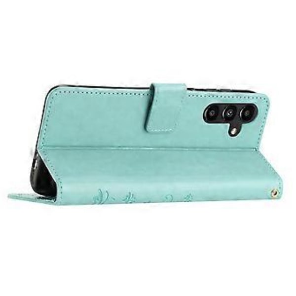 För Samsung Galaxy S24 FE Fodral PU Läder Plånboksfodral med Rem Style I