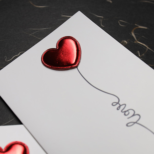 4 handgjorda valentinsdagskort, kärlekshälsningskort, presentkort, valentinsdag, födelsedag årsdag minnesgåva idéer