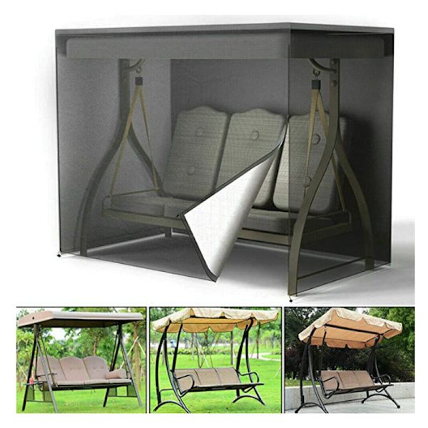(220×125×170CM) Swing Cover Seats Protective Cover for Garden Swi