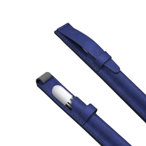 Case Apple Pencilille - Sininen, joustava taskuholkin irrotus