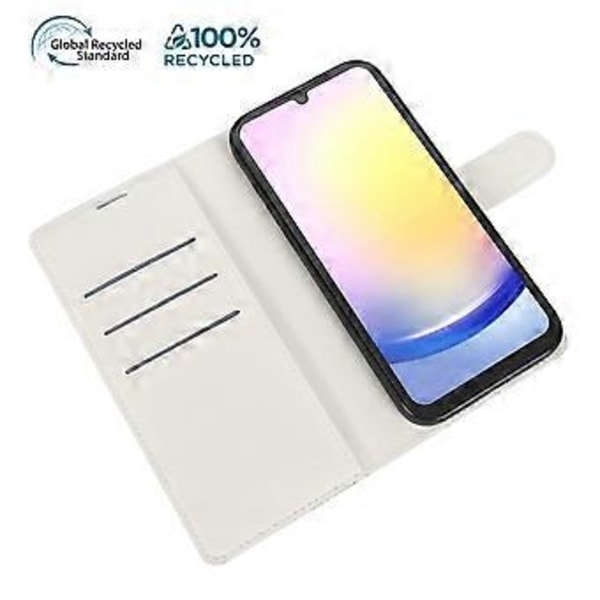 Kompatibel med Galaxy A25 5G (Global) (161.0 x 76.5 x 8.3mm) Mobilskal White