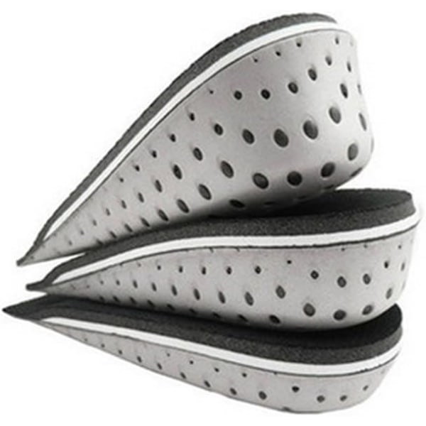 Indlægssål, memory foam, til at øge hælhøjden