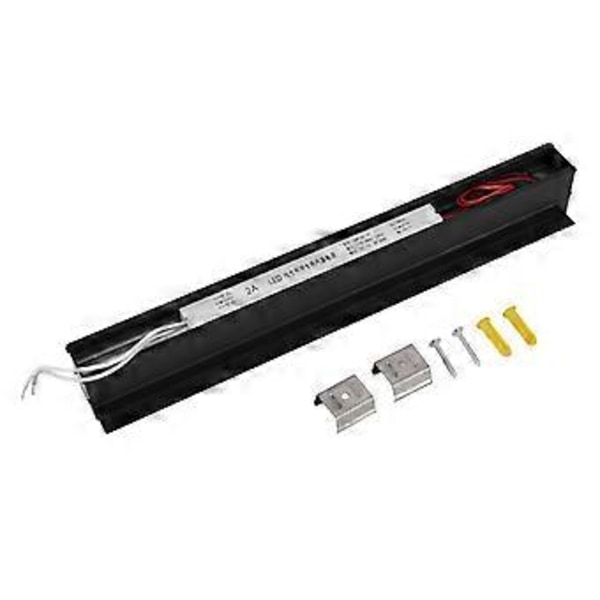 Ulkokäyttöön sopiva moderni metallinen seinävalaisin, vedenpitävä pitkä LED-seinälamppu kuistille AC176264V, pituus 50 cm