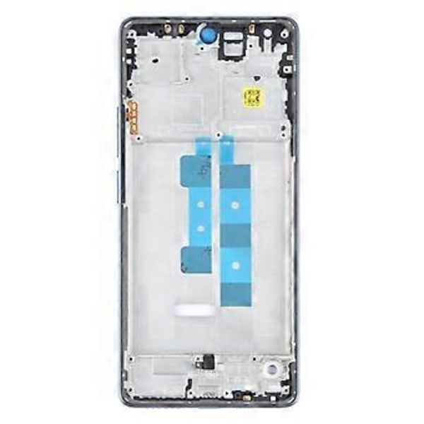 Telefon Främre Hölje Infattningsplatta LCD-Skärm Främre Ram Enkel Installation för Poco M6 4G Ersättningsdelar Tillbehör