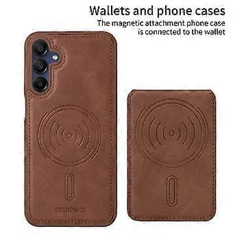 Kompatibelt med Galaxy A15 5G Mobilskal Brown