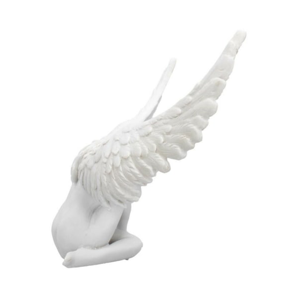 Engelstatue for Resin, Engel Resin Dekorativt Ornament Resin Win