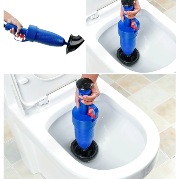 Sæt med trykluftventiler med dedikerede WC-adaptere, toilet un