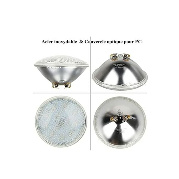35W Vit LED-poollampa IP68 Vattentät LED Undervattens Li