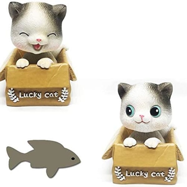 BobbleCat Kattehoved Figur Bobble Figurer Gynge Legetøj Dan