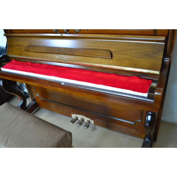 Fleksibelt trekk for 88-tangenters piano, rødt 1 stk. for elektron