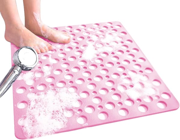 Duschmatta Halkfri och Mögelresistent, 40x88cm Gummi Halkfri