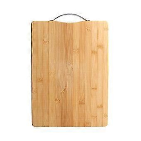 Alpint bambu skärbräda hushållsskärbräda köttbräda massiv trä skärbräda frukt skärbräda