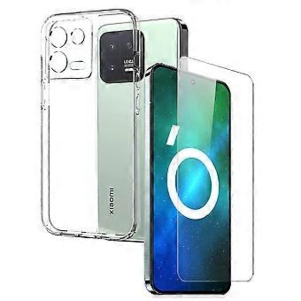 TPU-kotelo ja lasikalvo Xiaomi 13 5G -puhelimelle