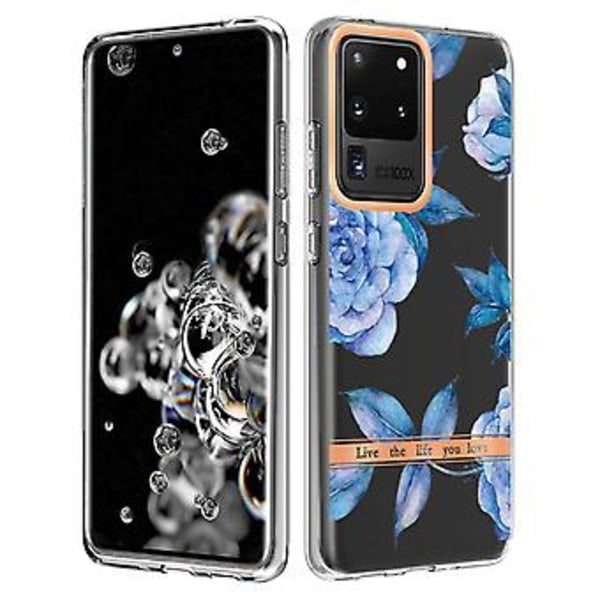 Blommor Växter TPU Skal För Samsung Galaxy S20 Ultra multicolour