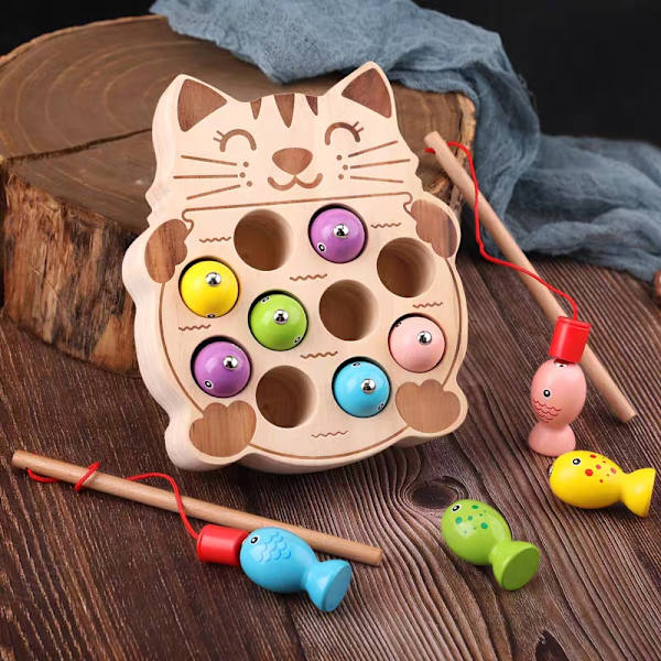 Barnspill 2 år gamle, Montessori-spill, trespill for
