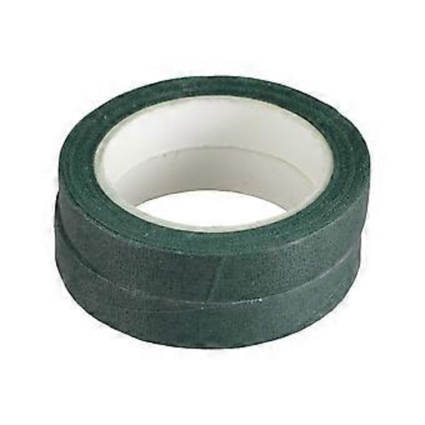 2 stk. Blomstertape i lysegrøn DIY Blomstertape Håndværkstape 20 m Længde Blomstertape til DIY Projekter & Blomsterkreationer lysegrøn light green