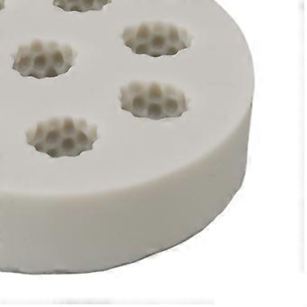 3 st Silikonform Hallonform Lätt att ta ur formen Flexibel Mjuk Grå Bakform för DIY Tårta Fondant Choklad