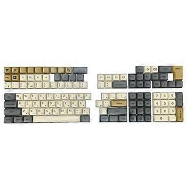 Tilpassbare russiske tastehetter XDA-tastehetter for 61/64/68/75/87/98/104/108 mekaniske tastaturer Enkel installasjon av tastehetter boxed
