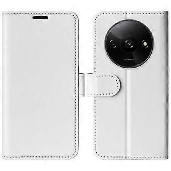 Til Xiaomi Redmi A3 4G/Poco C61 4G Etui Læder Wallet Folio Telefon Cover Style C