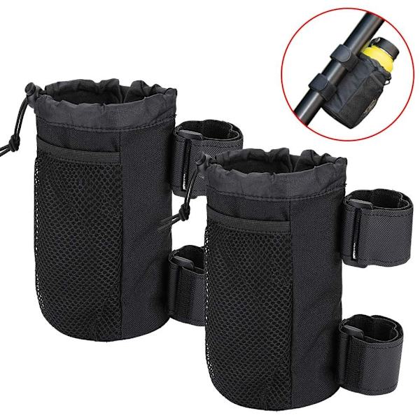 2 x Skrueløs Vandflaskeholder til Cykel Vandflaskeholder w