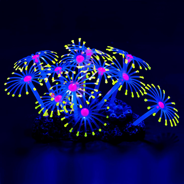 Artificial Coral Aquarium Light Effect Dekorativ Aquarium Decor