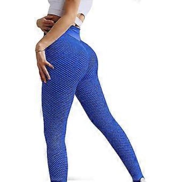 Naisten Bubble Hip Butt Lifting Anti Cellulite Leggingsit Korkeavyötäröiset Treeni Vatsan Kontrollointi Joogahousut (style706)