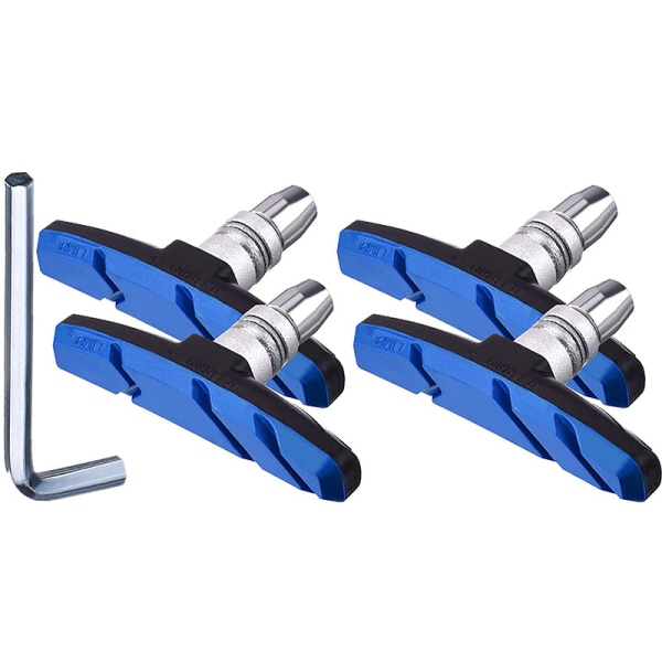 Sett med 4 V-bremser for sykkelbremsekaliper 70 MM sykkel/MTB/VTC brems