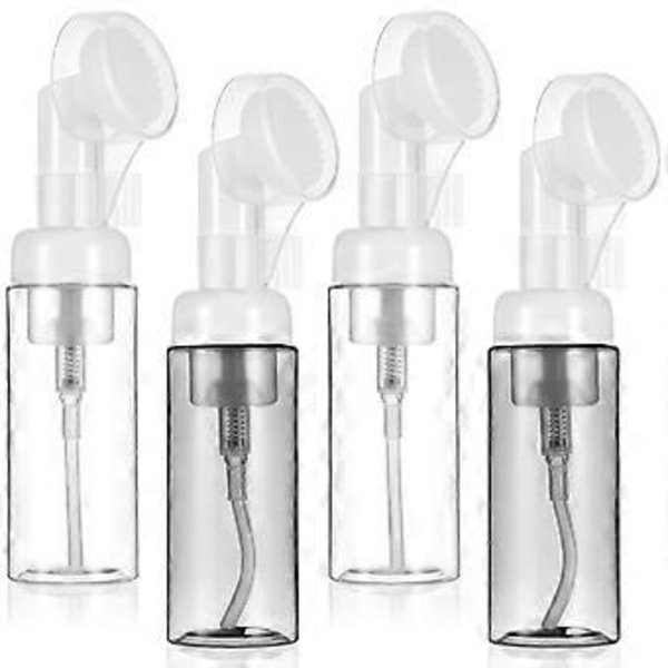 4 st Mousse Skumflaska Plast Frostat Skumflaska Liten Bubbelflaska