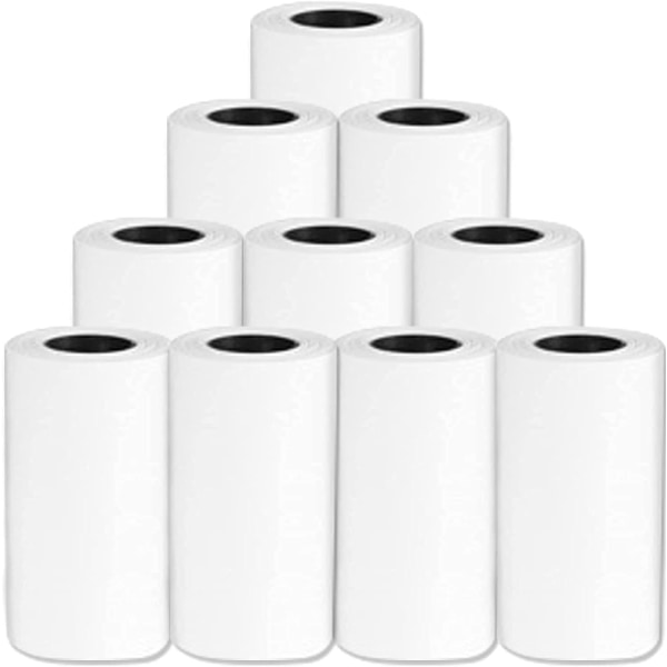 12 rullar termiskt papper för bankkortskvitton 57 x 50 mm BPA-fri