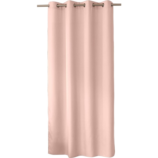 Basale gardiner i polyester bachette - 8 sølvfarvede øjer - 150x250c