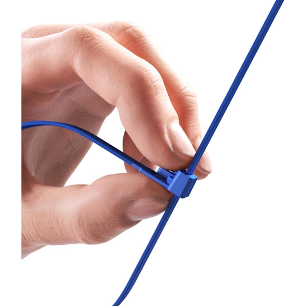 Gjenbrukbare kabelbindere i plast, 200 mm x 5 mm, Gjenbrukbare kabelbindere, Nylon