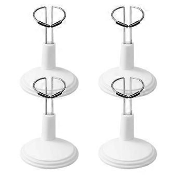 4 stk. Dukkestativ Støtte Dukkeutstillingsholder Actionfigurer Stativ Dukketilbehør Babyjenter Gave
