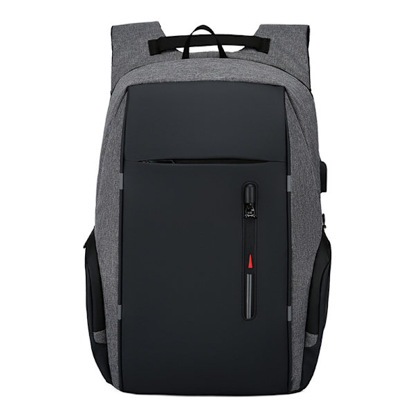 Vadderad 15,6\" laptopryggsäck med USB-laddningsport