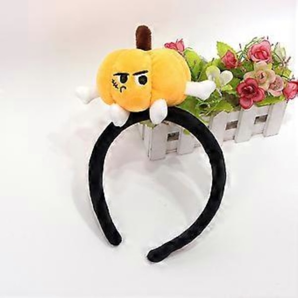 Unikt Tecknat Hårband Mjukt Tyg Hårprydnad Huvudbonader Perfekt För Vardagsbruk Temafester Eller Festivaloutfits Mushroom headband