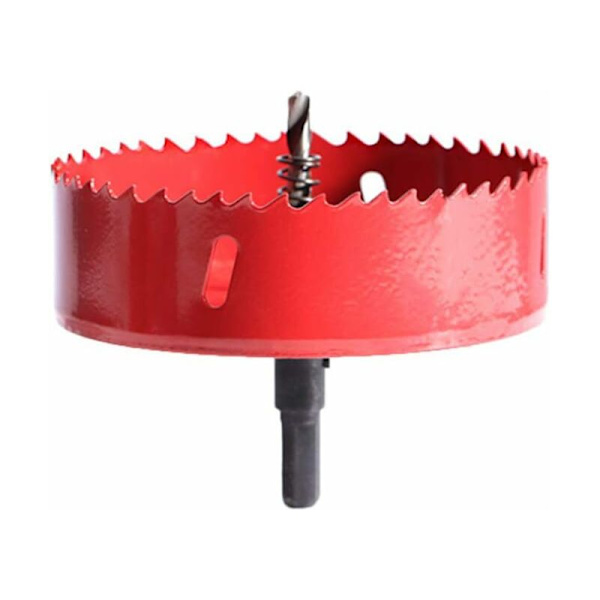 1 stk. rød M42 bimetalsavklinge, 110 mm savklinge, træaluminiumarbejde