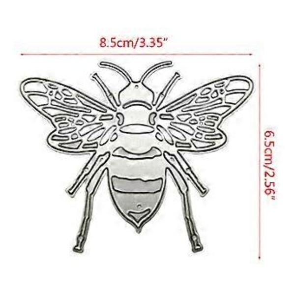 Mehiläinen Metallileikkurit Stensiili DIY Scrapbooking Albumi Paperikortti Malli Muotti Kohokuviointi Askartelukoriste