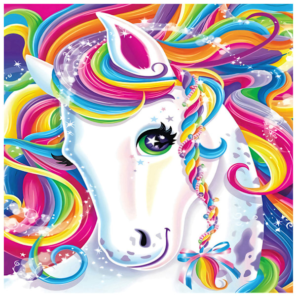 Diamantmålning för barn, Unicorn Diamond Embroidery Complete Kit, Can
