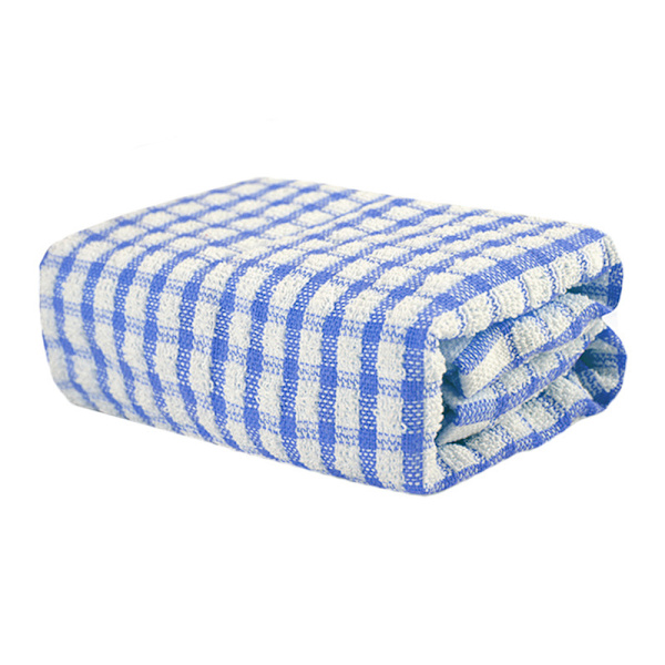 Et sæt med 8 bomuldssvampe superabsorberende servietter 30 * 30