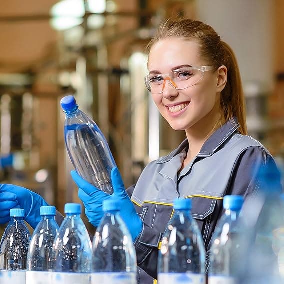 6-pack Klara Skyddsglasögon - Skyddsglasögon med Plastlinser