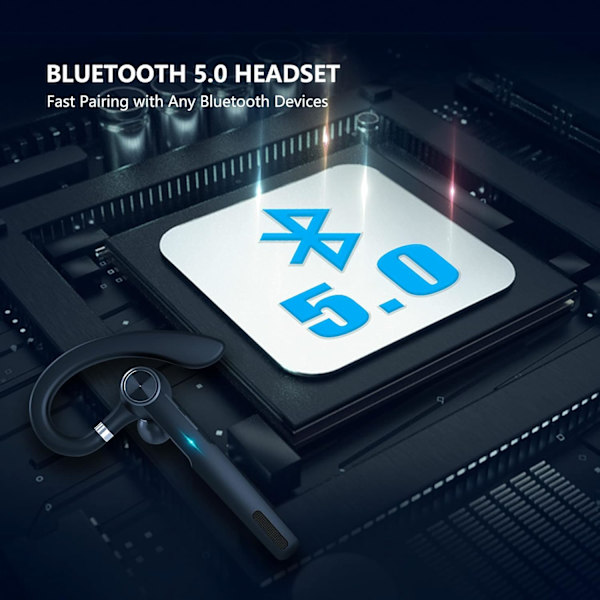 Bluetooth headset, JOYHOOSH Bluetooth hörlur med MIC, Trucker B
