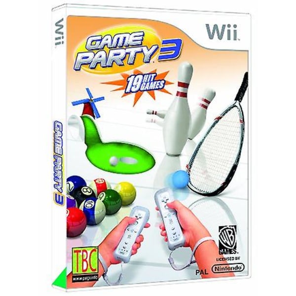 Games Party 3 (Nintendo Wii) - PAL - Nytt
