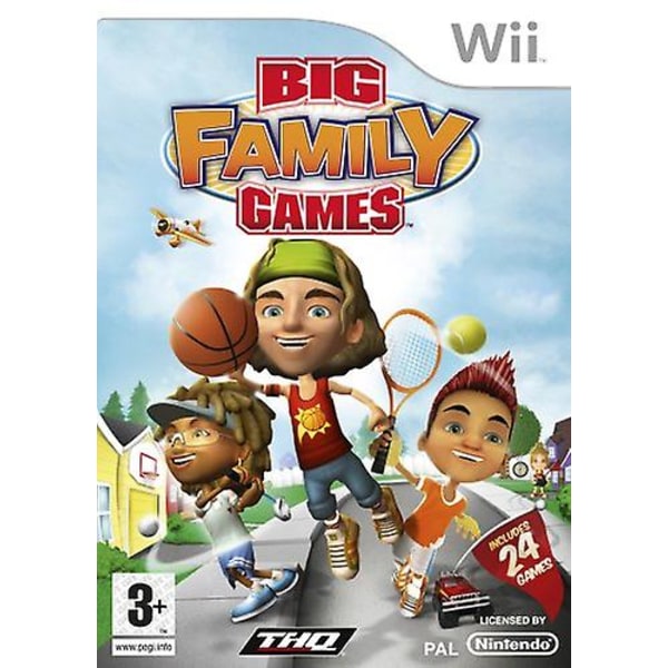 Big Family Games (Wii) - PAL - Nytt