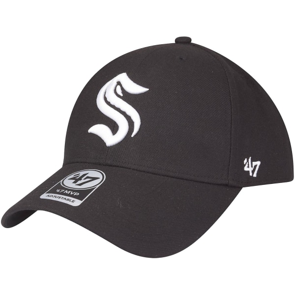 47 Brand Snapback Cap - NHL Seattle Kraken schwarz Black
